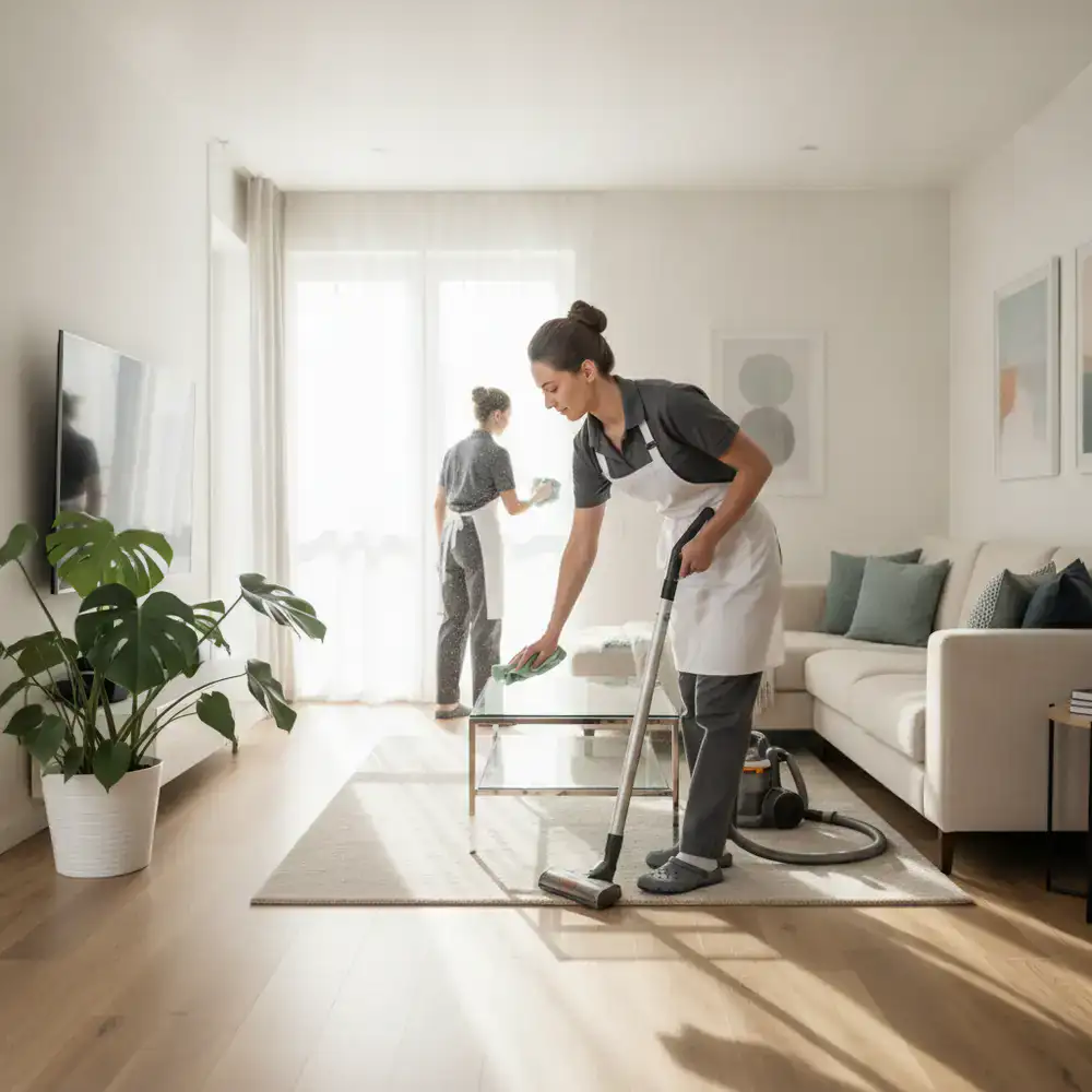 Standard residential cleaning